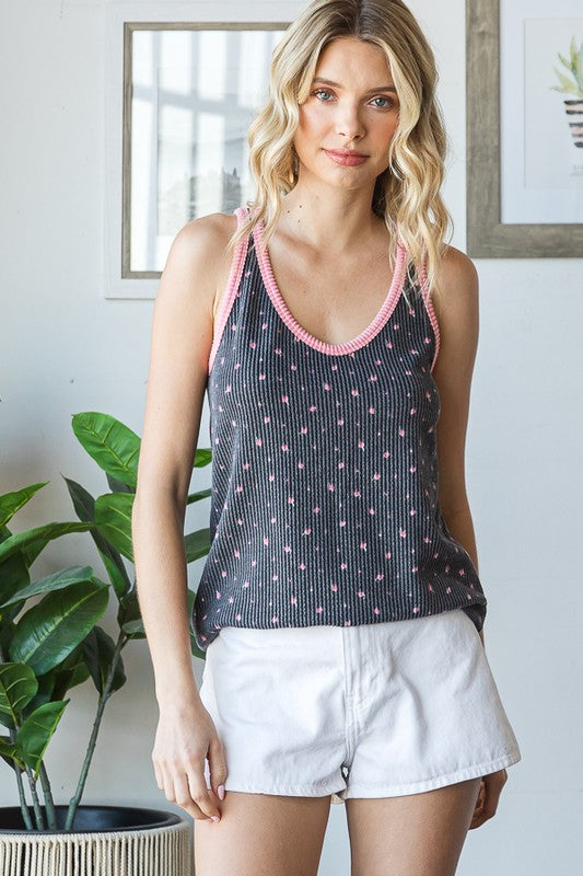Floral print tank * on sale