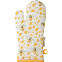Bee Kitchen Oven Mitt Set