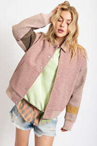 Rose Varsity Jacket