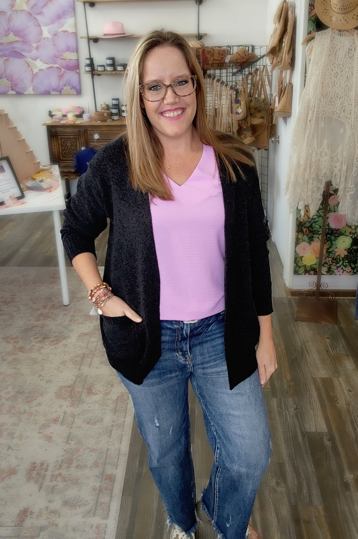 Black Cardigan * On sale