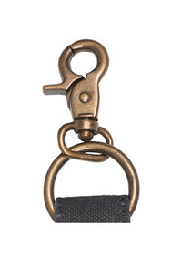 Live Love Wander Up-Cycled Canvas Women's Keychain