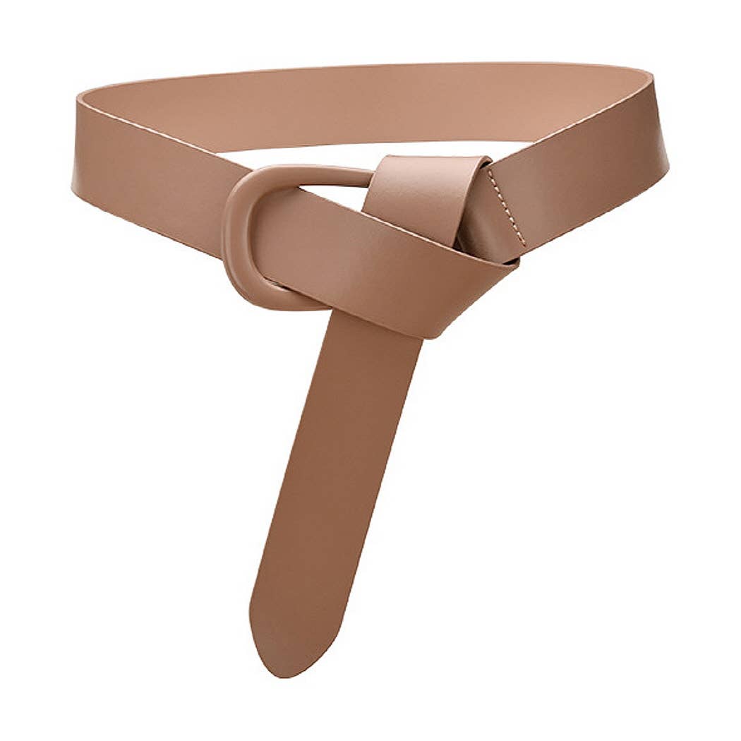 Creamy Beige Horseshoe Belt * on sale
