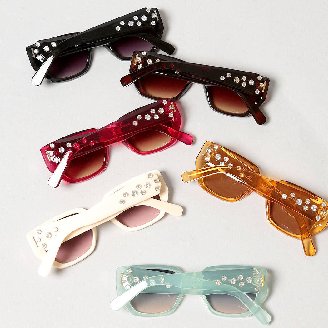 Tinted Glitzy Sunglasses