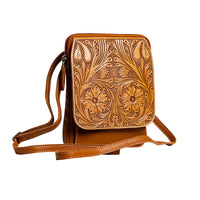 Ranch Trail Leather Cross Body Bag