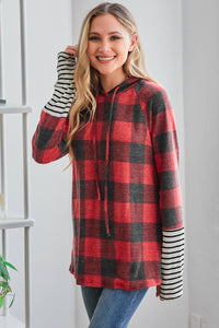 My Unusual Tuesday Hoodie: RED/BLACK