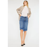 Dixie Ann Jean Skirt by Kan Can * on sale