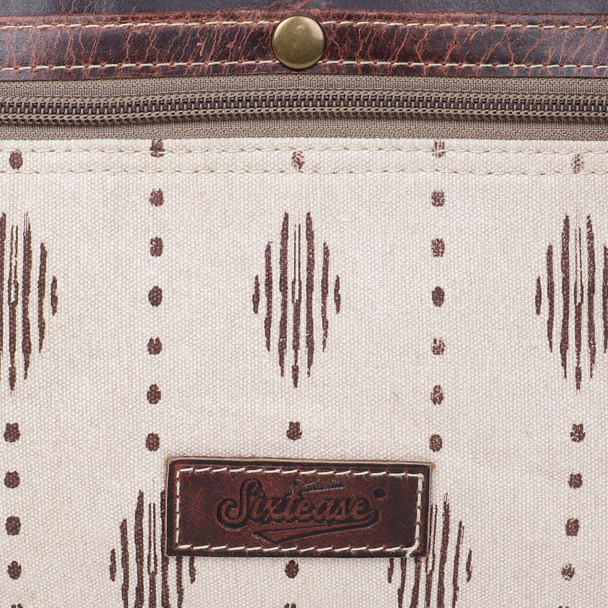 Canvas  Leather Women's Crossbody