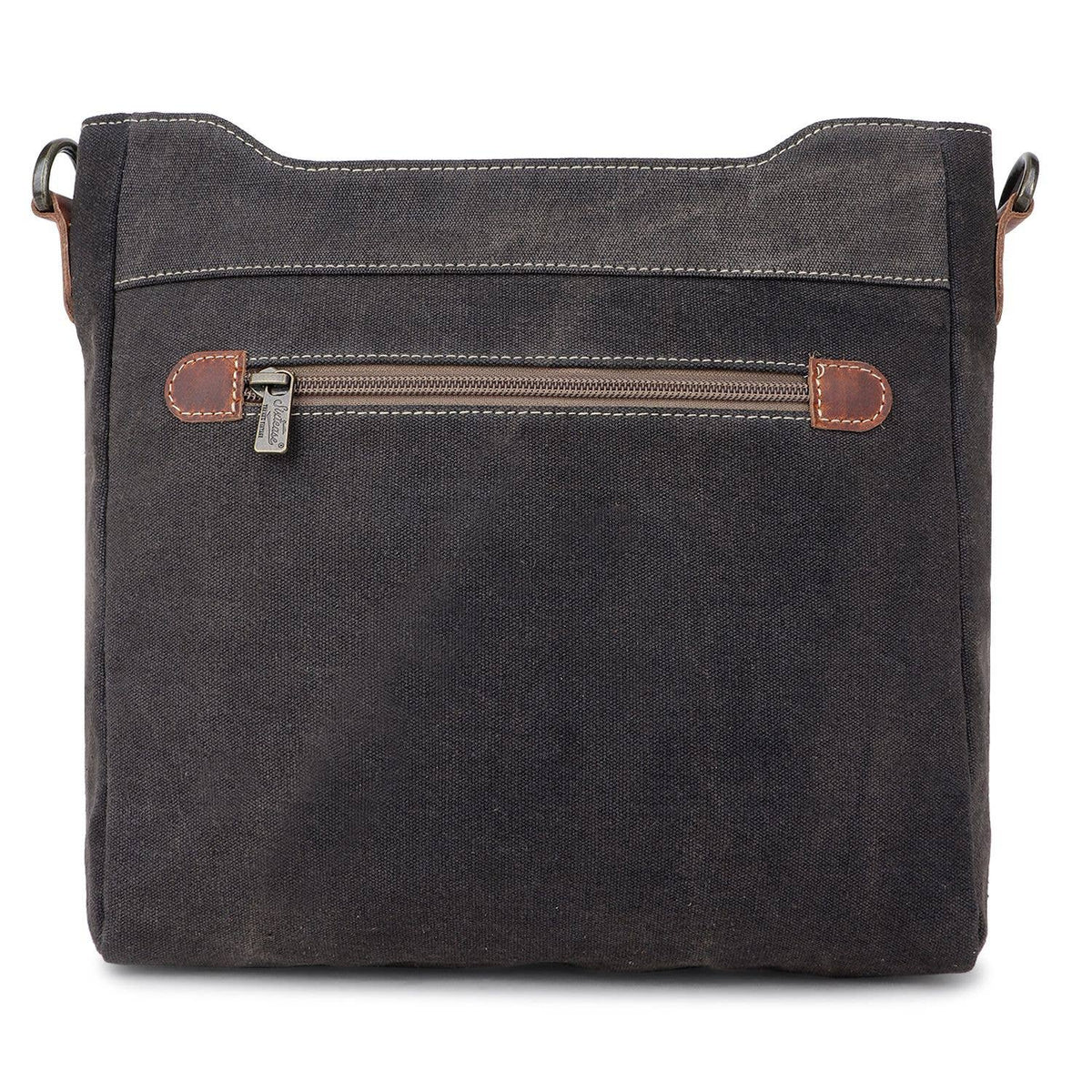 Canvas & Leather Women's Crossbody Bag