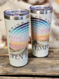 Open Roads tumbler