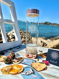 Clear Quartz Crystal Intention Bottle 500ml