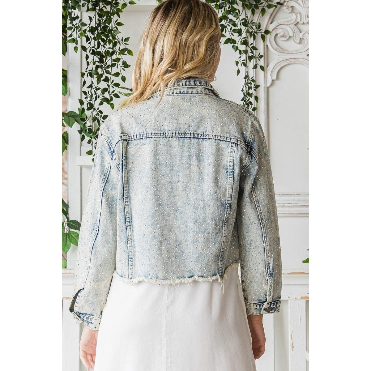 Glitzy Denim Jacket * on sale