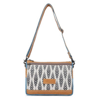 Canvas  Leather Women's Crossbody Bag