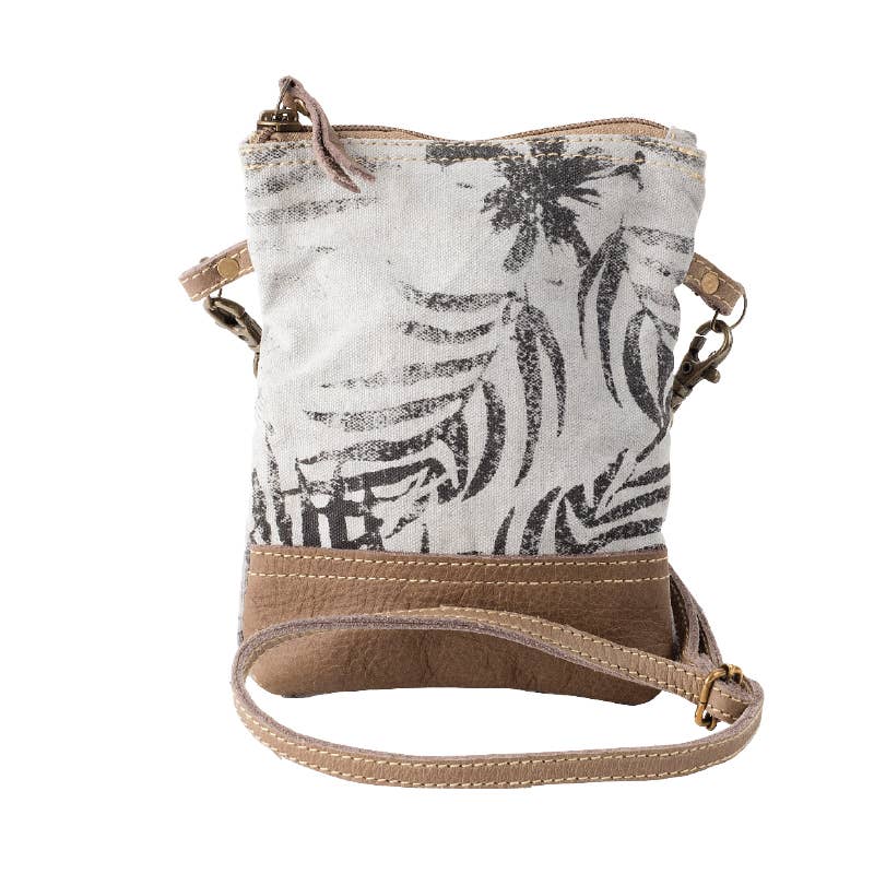 Leaf Front Passport Bag Purse