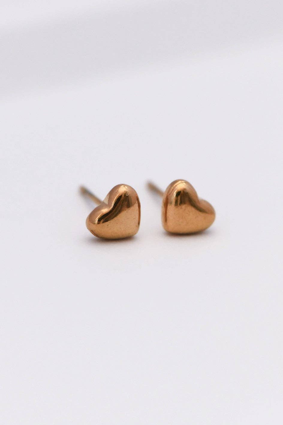 18K Gold Plated Waterproof Stainless Steel Stud Earrings