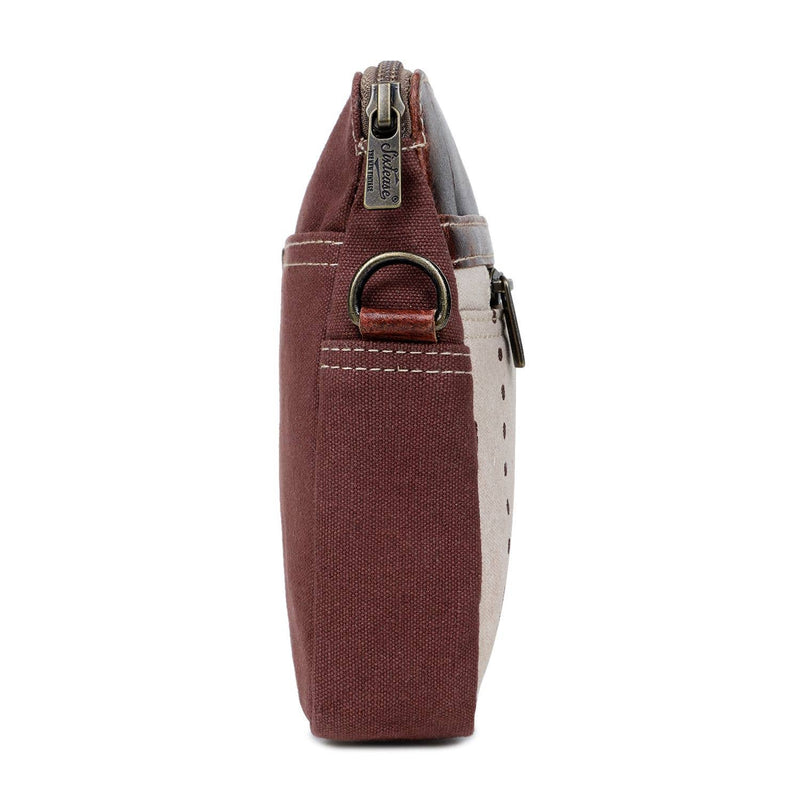 Canvas  Leather Women's Crossbody