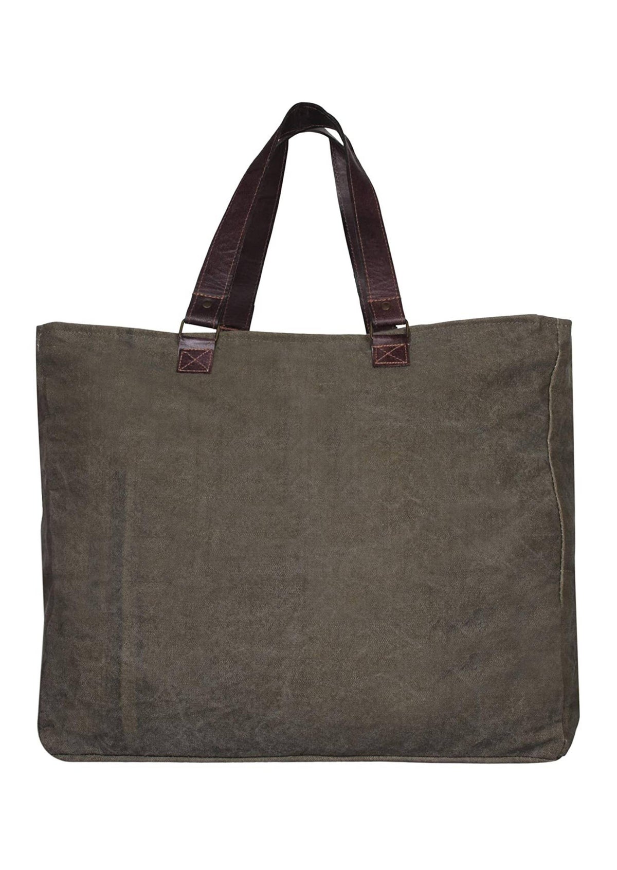 Live Love Travel Up-Cycled Canvas Weekender Bag