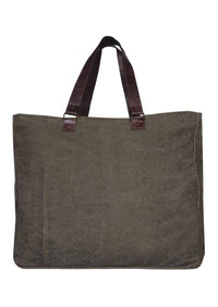 Live Love Travel Up-Cycled Canvas Weekender Bag