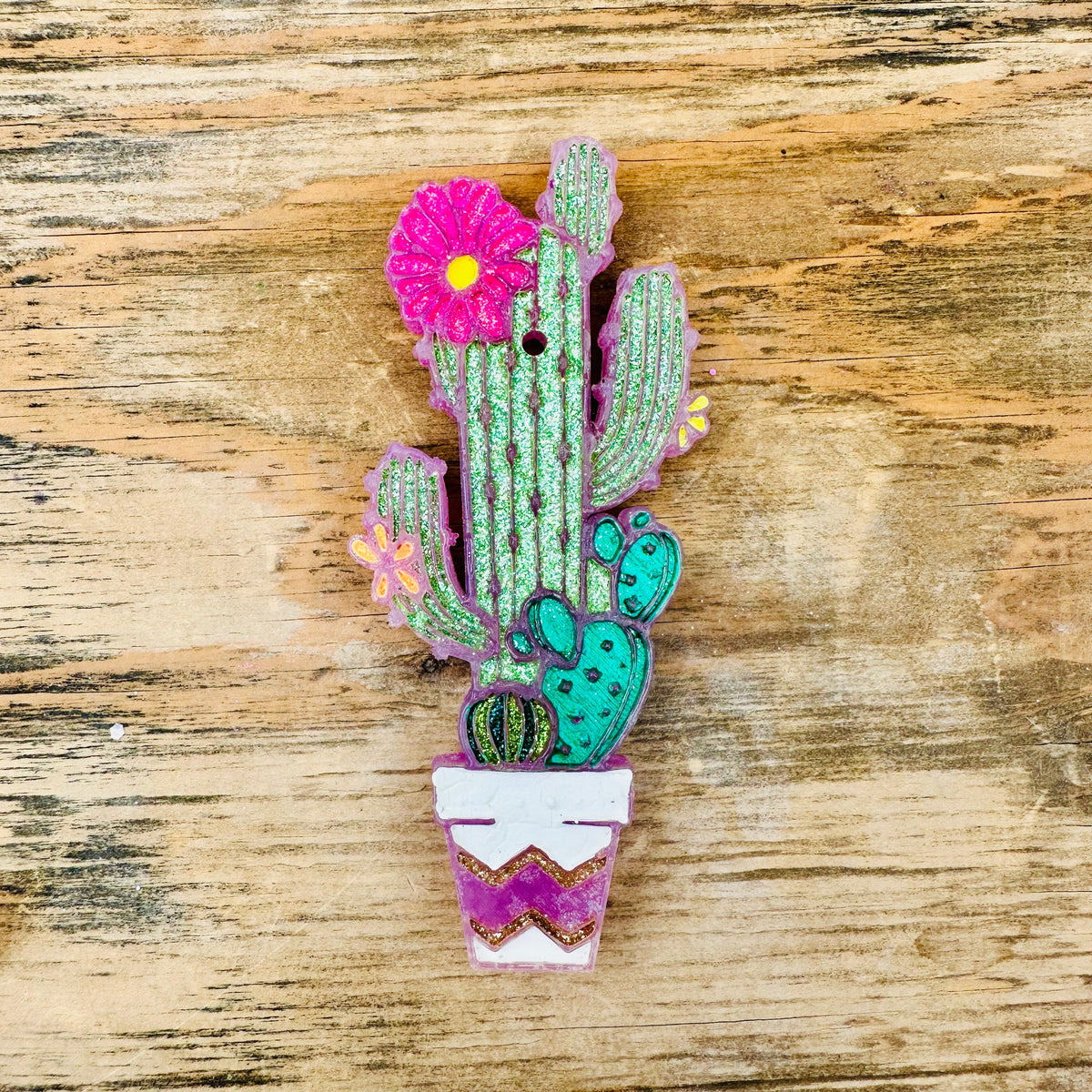 Cactus car freshie