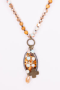 Boho Charm pendant necklace