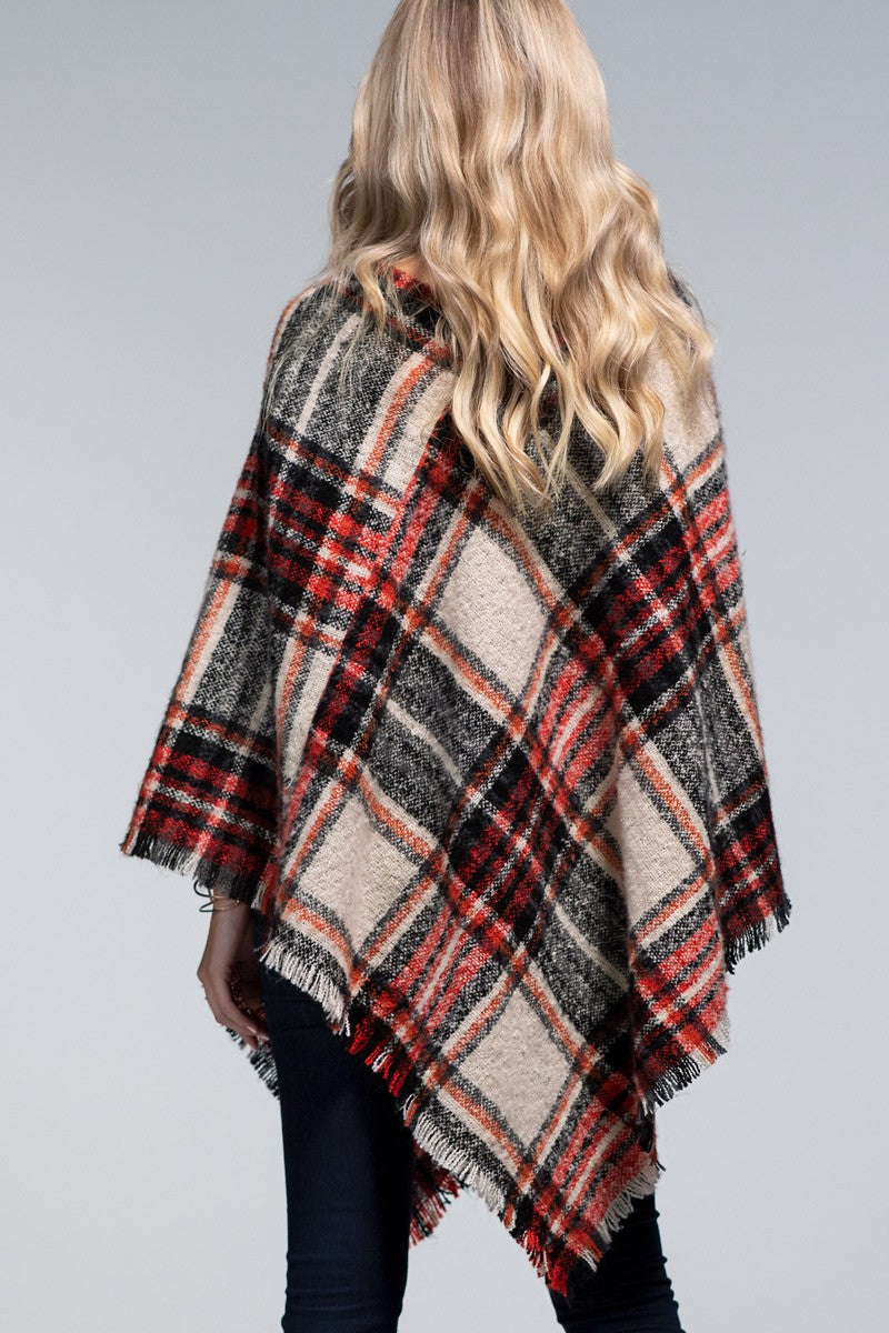 Cozy night tunic in red & black buffalo plaid * on sale