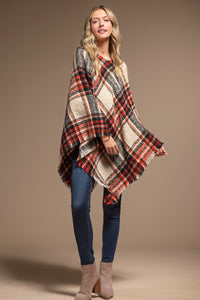 Cozy night tunic in red & black buffalo plaid * on sale