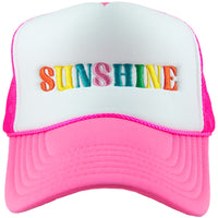 Sunshine Baseball Trucker Cap