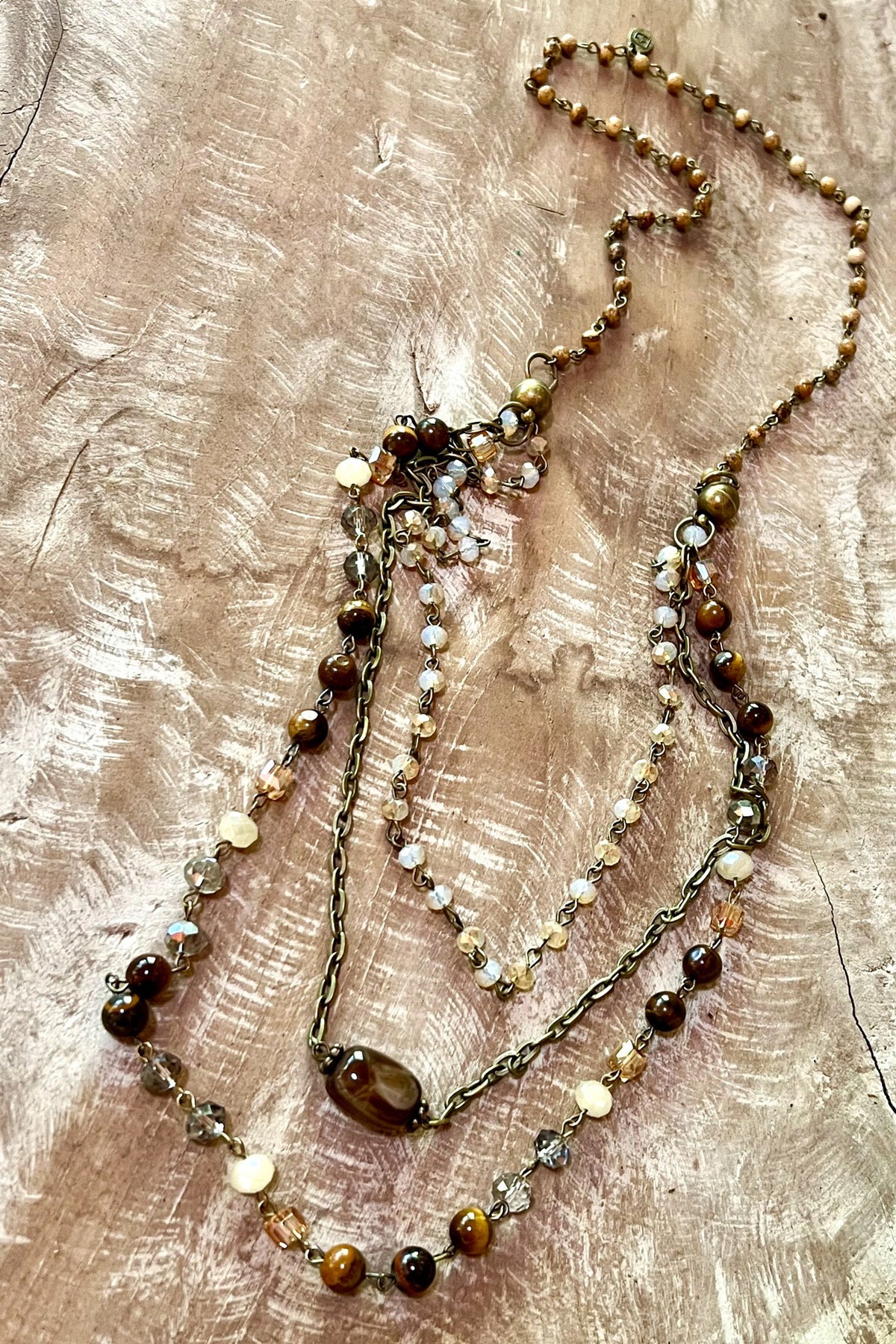 Boho Anastasia Strand necklace