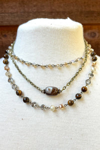 Boho Anastasia Strand necklace