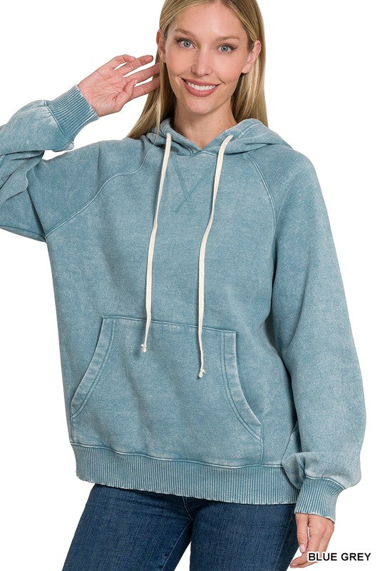 Earl Blue Long Sleeve Sweater Hoodie