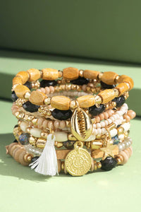 Bohemian Mixed Beads Bracelet