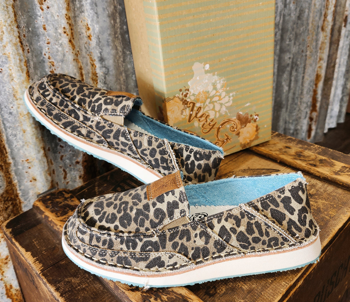 Very G Leona Leopard Slip on Sneaker