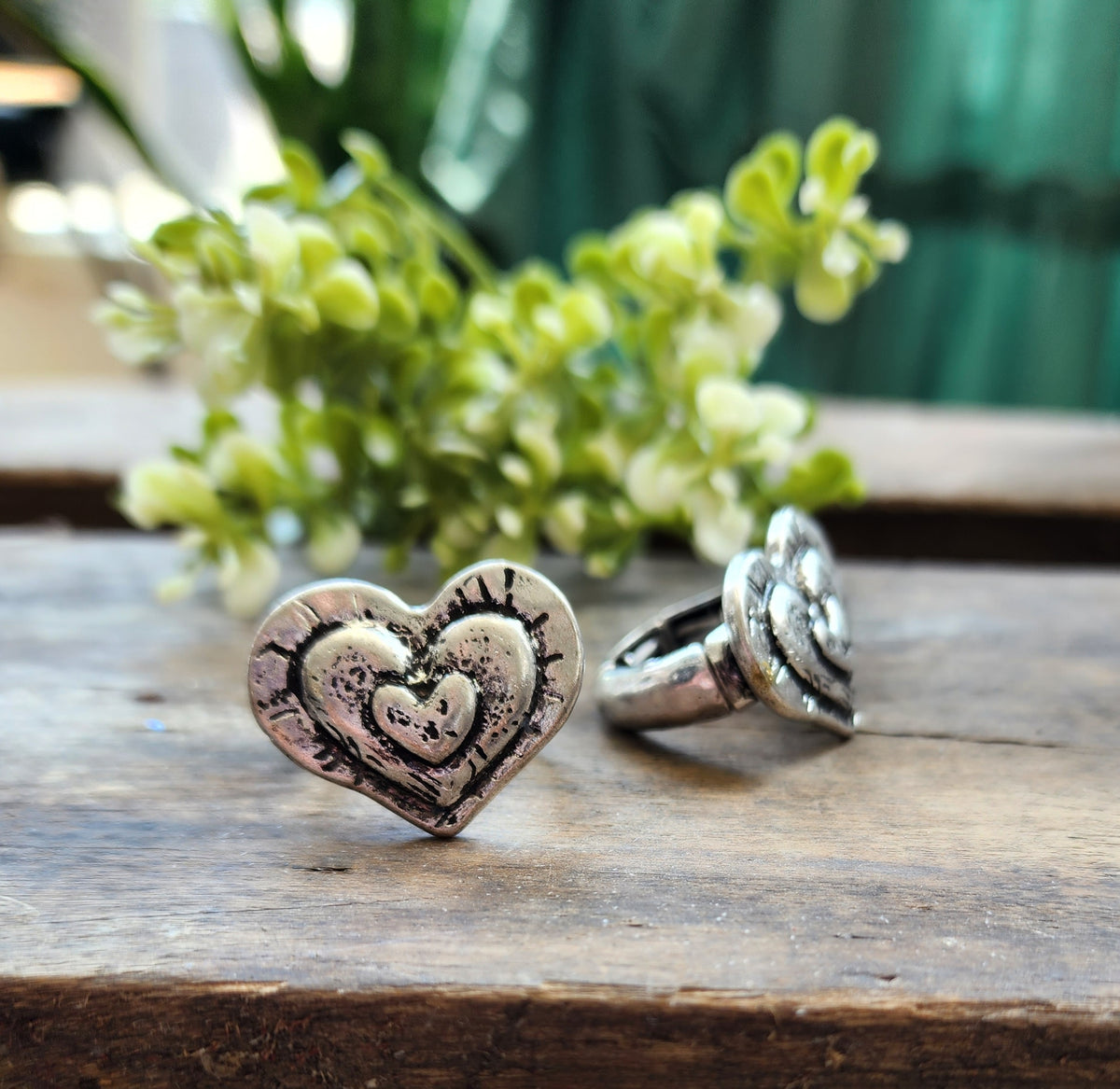 Heart Stretch ring