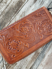 Daisy Chain Leather Wallet