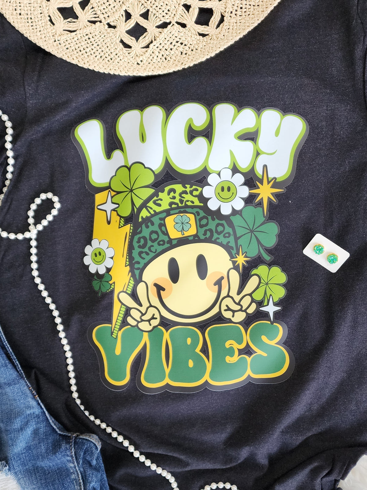 Lucky Vibes Graphic Tee