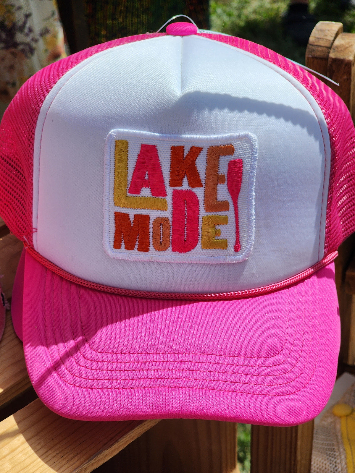 Lake Mode Foam Trucker Baseball Cap *