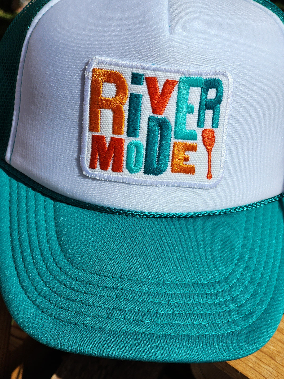 River Mode Foam Trucker Baseball Cap *