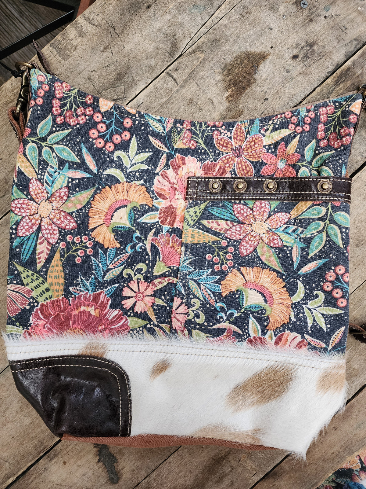 Naomi Floral Crossbody Bag