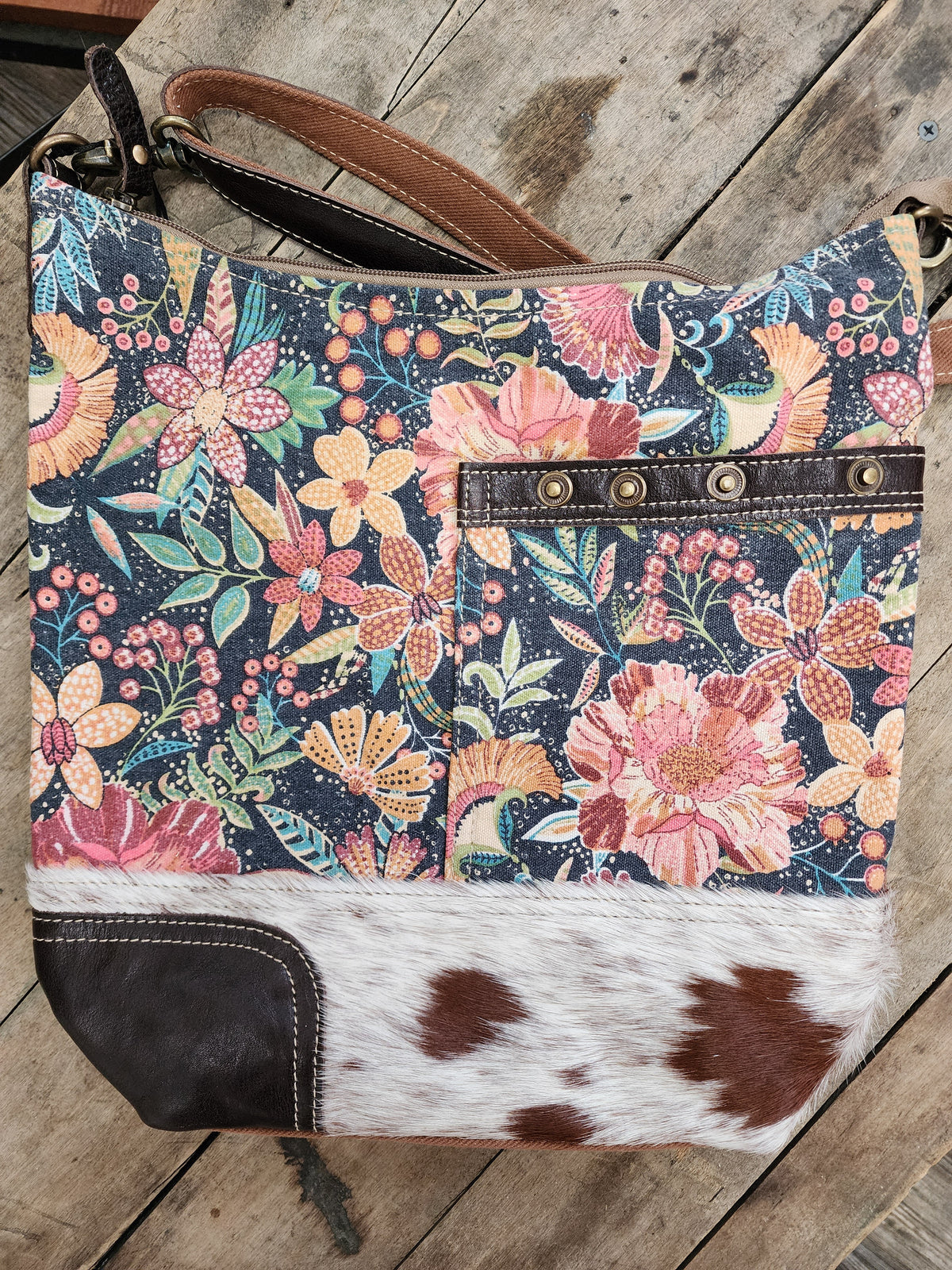 Naomi Floral Crossbody Bag