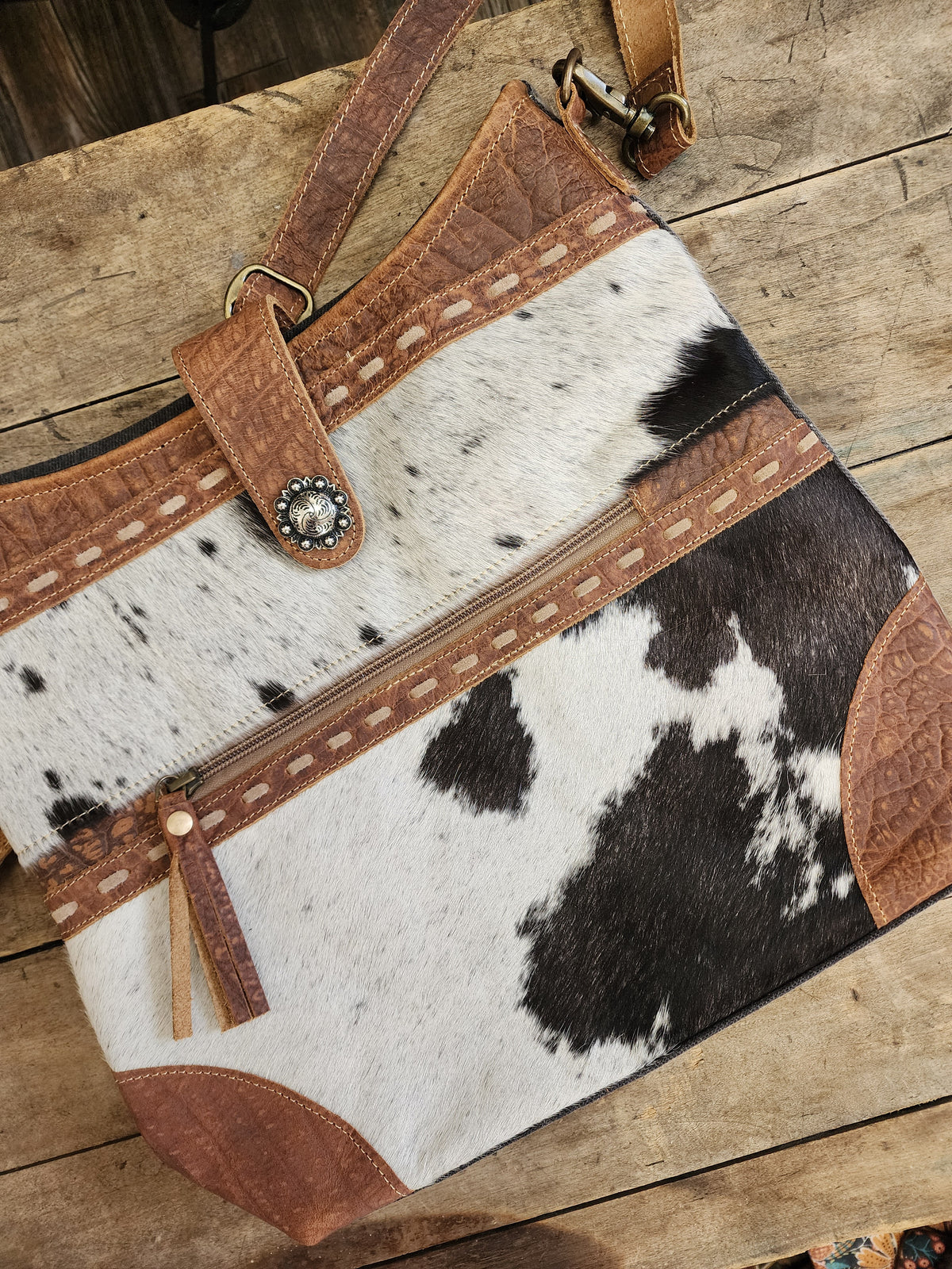 Rustic Roots Cross-body Purse