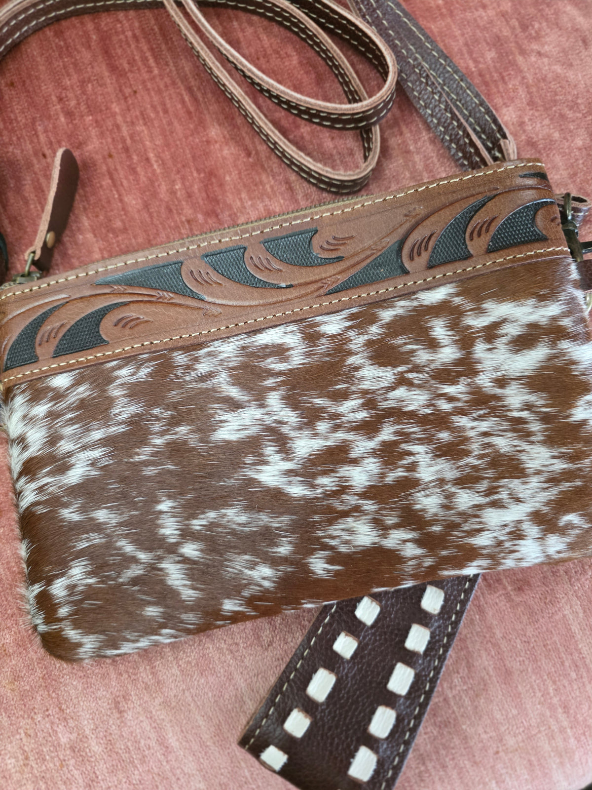 Cafe Delight wristlet/clutch/belt bag