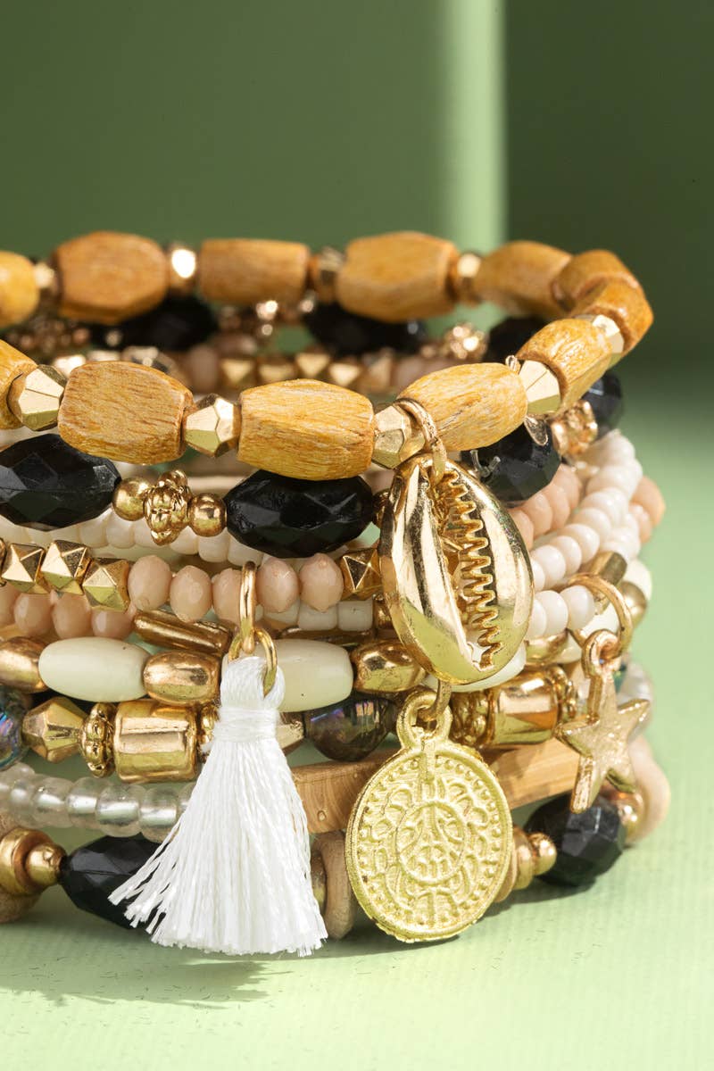 Bohemian Mixed Beads Bracelet