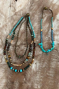 Boho Tori Layered Strand necklace