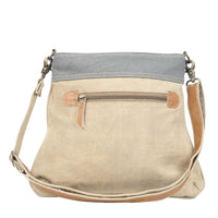 Enjoy The Ride Mixed Canvas Shoulder/Crossbody Bag