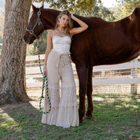** PRE-ORDER ARRIVES JULY 20TH** Desert Dream Cloud Pants Tiered Lace