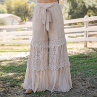 ** PRE-ORDER ARRIVES JULY 20TH** Desert Dream Cloud Pants Tiered Lace