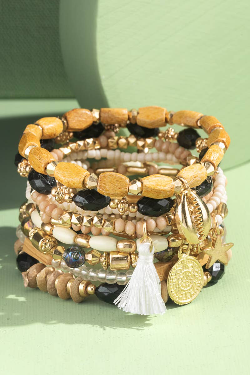 Bohemian Mixed Beads Bracelet