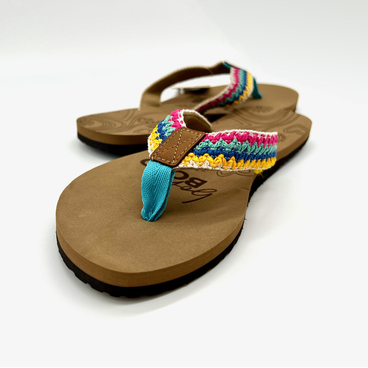 Boho Rainbow Sandals * on sale