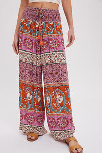 Boho Wide Leg Pants