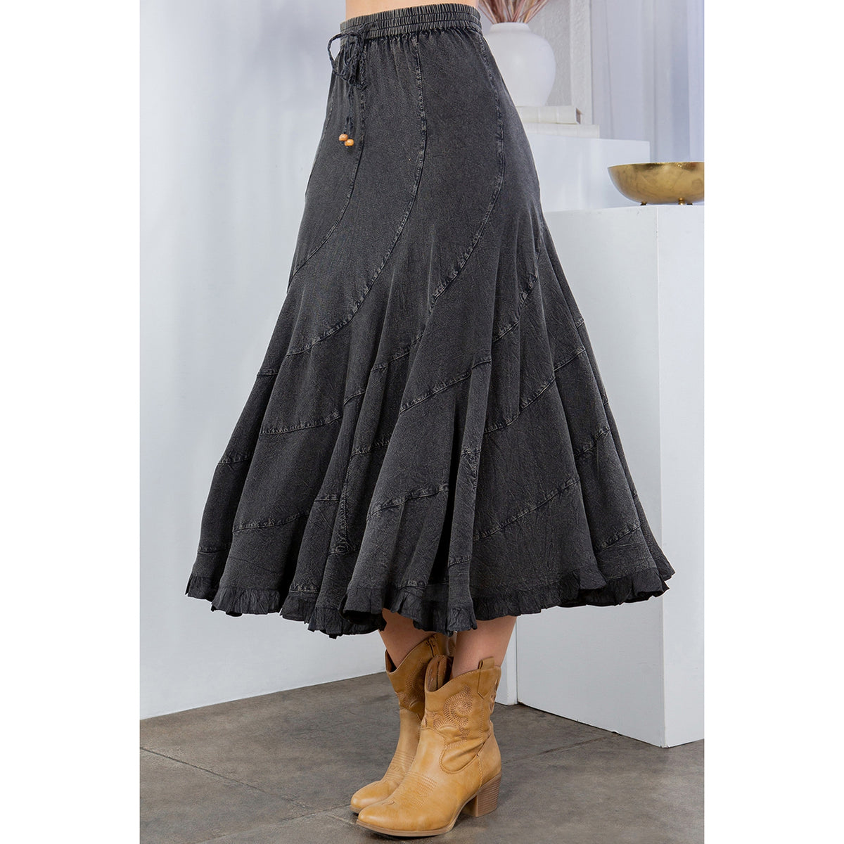 Cambria Layered Boho Skirt