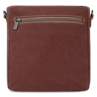Canvas & Leather Women's Crossbody Bag Purse